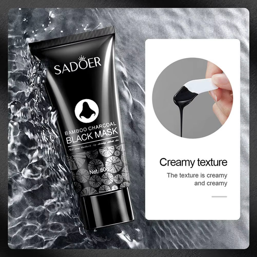 20/60G Blackhead Remove Mask Bamboo Charcoal Peel off Mask Oil-Control Deep Cleansing Shrink Pore Skin Care