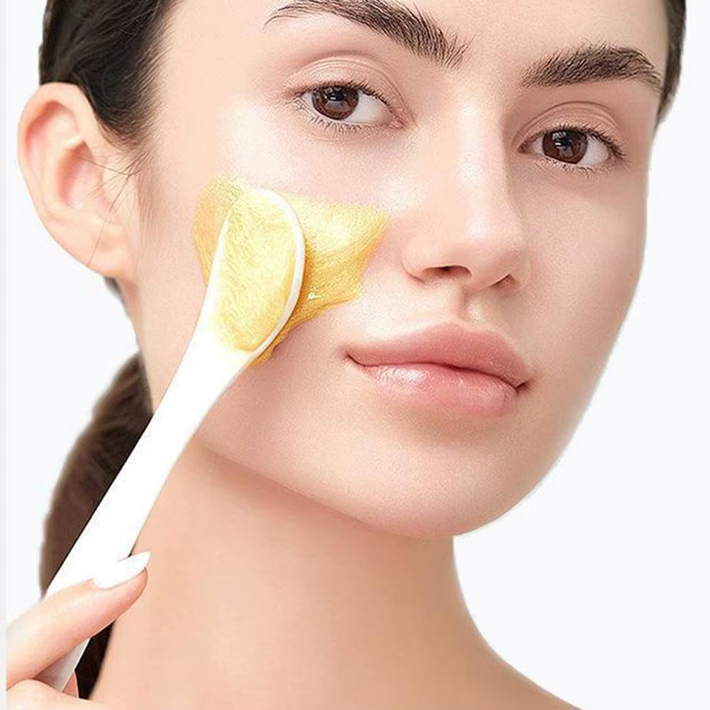 Gold Foil Peel-Off Mask, 98.4% Golden Peel off Mask, Gold Face Mask for Moisturizing, Removes Blackheads, Reduces Fine Lines